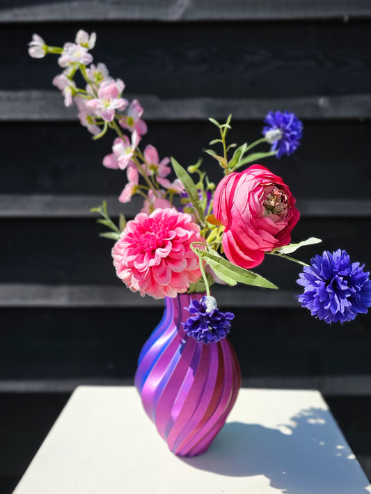 Twisted vaasje | Rainbow |