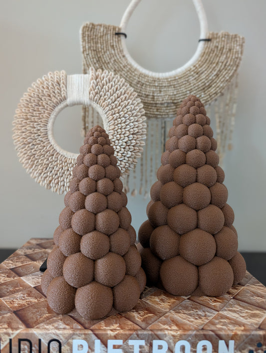 Kerstboompje | 3D | Bruin |