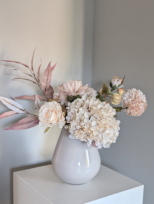 Set Beige Beauty | Vaas & Boeket |