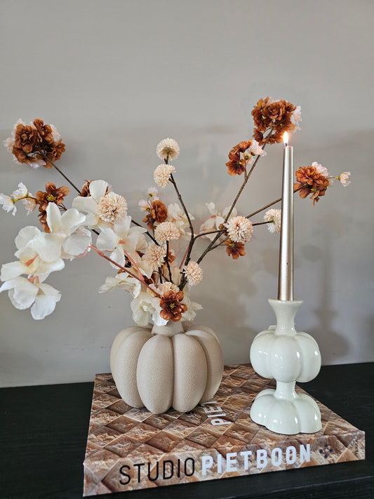 Pompoenvaas | Beige |