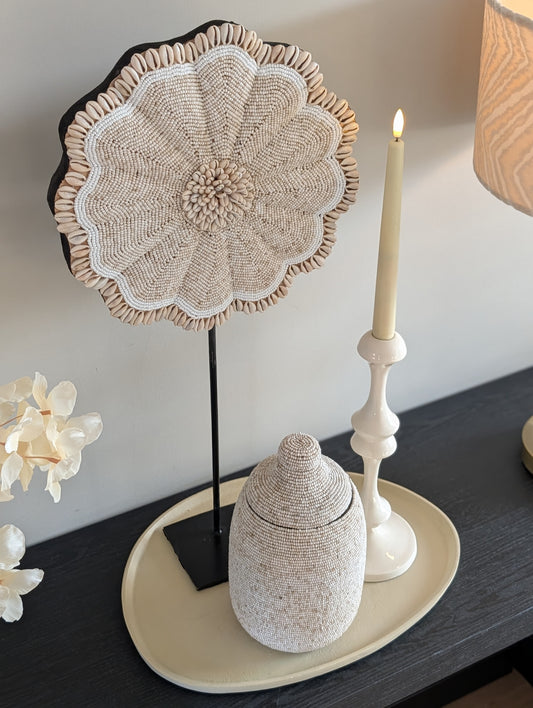 Bali Blossom Shell Ornament | L |