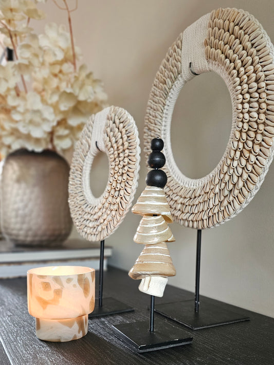 Waxinelichthouder | Loris Sand | Lifestyle