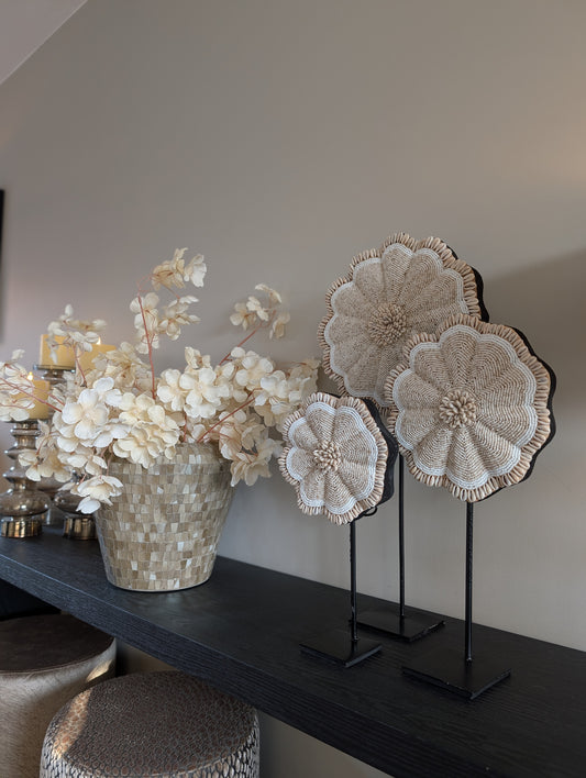 Bali Blossom Shell & Bead Set