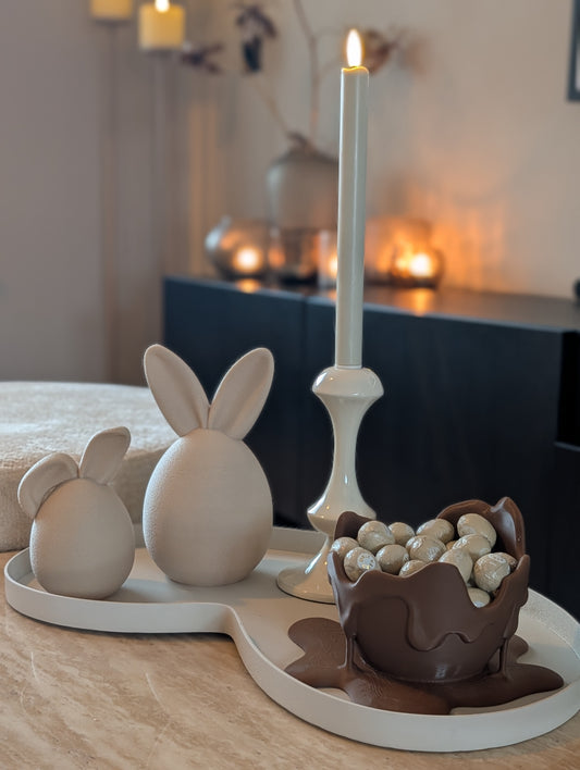 Paas bakje | melted egg |