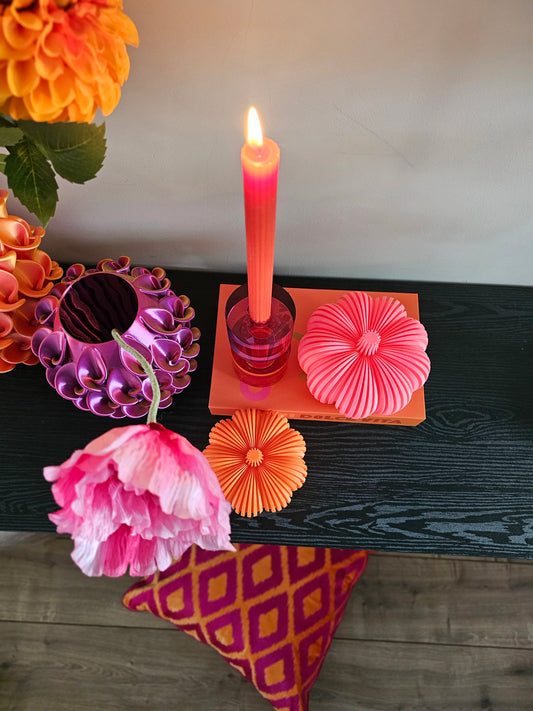 Pompoen set | Pink-Orange |