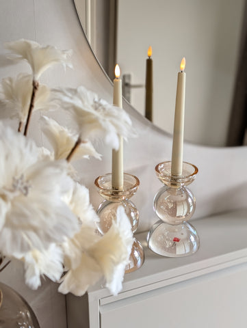 Champagne | Kristal | Kandelaar | Diga Colmore |