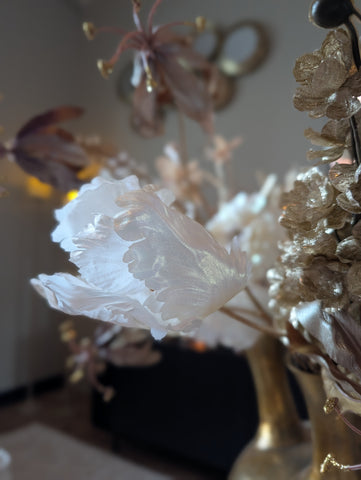 | Tulip | parelmoer | 85 cm |