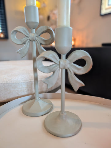 Bow | kandelaren | set | taupe |
