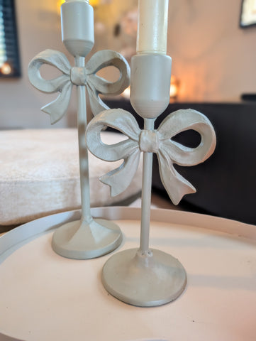 Bow | kandelaren | set | taupe |