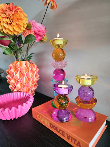 Colorfull | Candleholders | Glas
