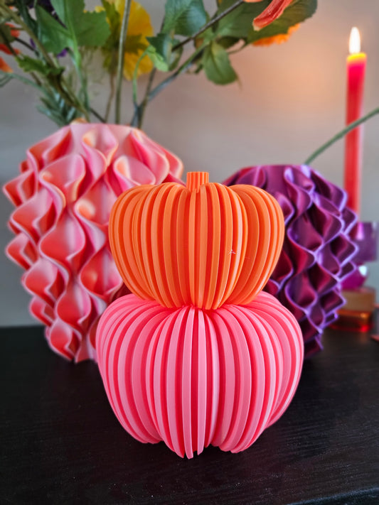 Pompoen set | Pink-Orange |