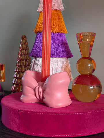 Pink | Bow | Kandelaar |