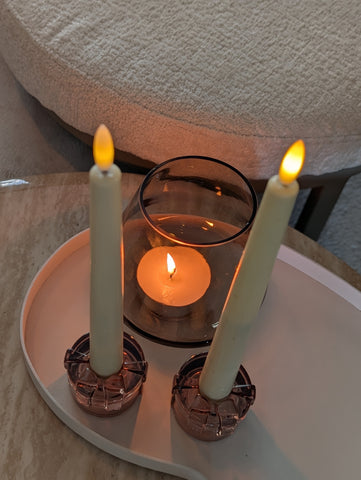 Cadeautje | Kandelaar | rond of vierkant |