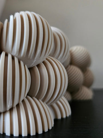 Set Linea | waxinelichthouders | Beige |