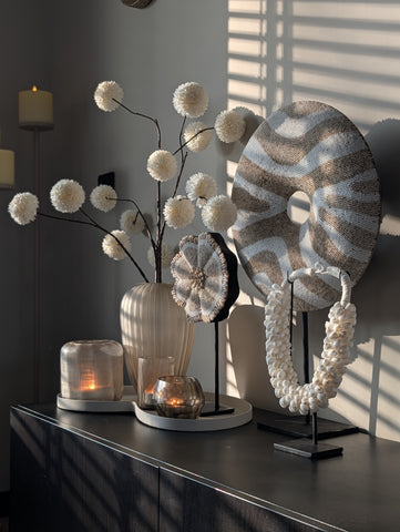 Bali Blossom Shell Ornament | S |