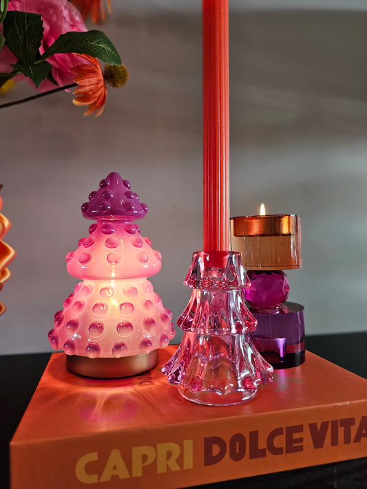 Kerstboom | Lampje | Purpink