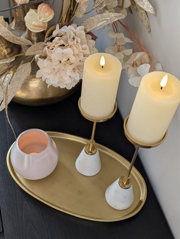 Plateau | Gold | Oval | 40cm |