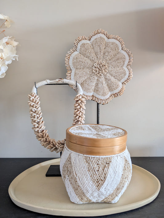 Bali Blossom Shell Ornament | M |