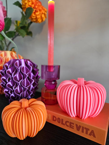 Pompoen set | Pink-Orange |