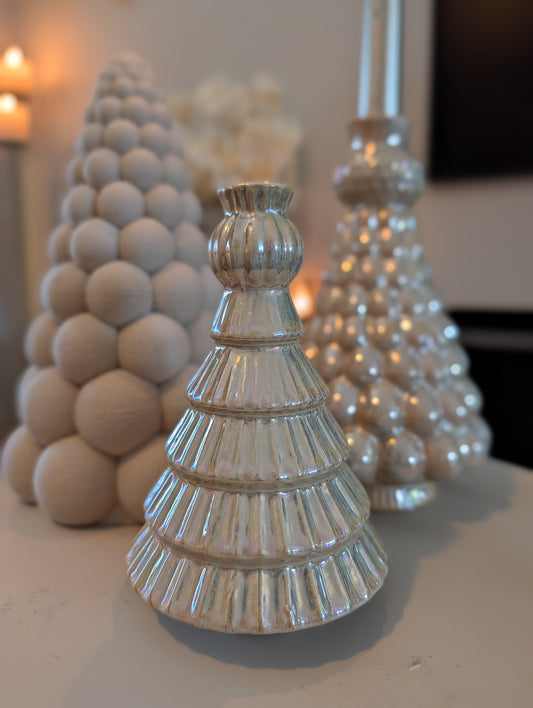 Kerstboom | kandelaar - vaasje |