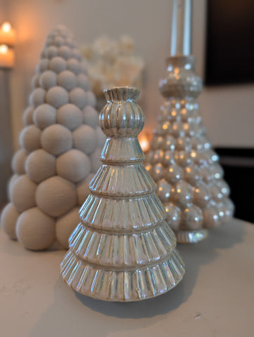 Kerstboom | kandelaar - vaasje |