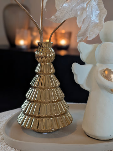 Kerstboom | vaasje - kandelaar |