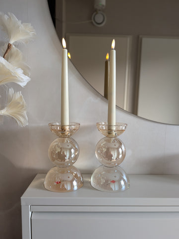 Champagne | Kristal | Kandelaar | Diga Colmore |