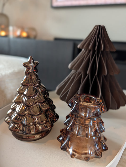Kerst | Kandelaar | Bruin |