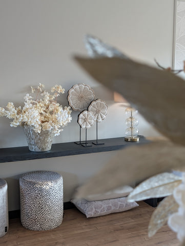 Bali Blossom Shell & Bead Set