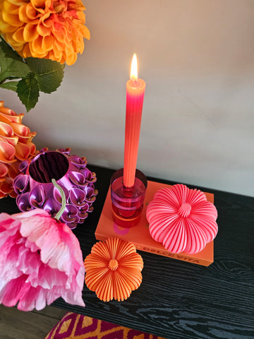 Pompoen set | Pink-Orange |
