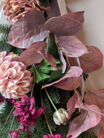 Kerststuk | Burgundy |
