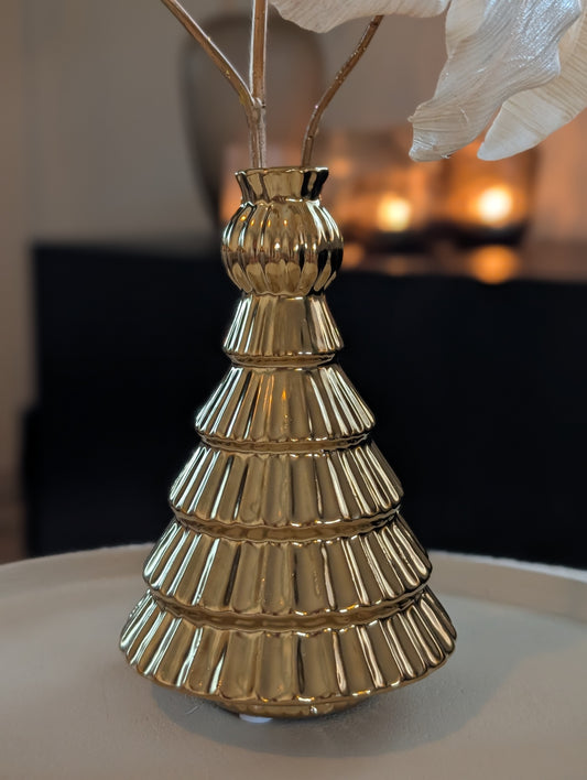 Kerstboom | vaasje - kandelaar |