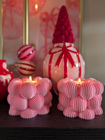 Kerstballen | Kandelaar | Beschadigd|