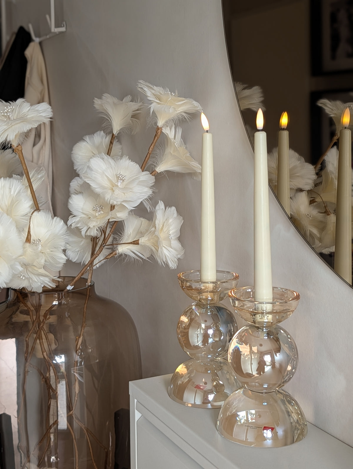 Champagne | Kristal | Kandelaar | Diga Colmore |