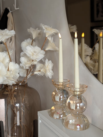 Champagne | Kristal | Kandelaar | Diga Colmore |