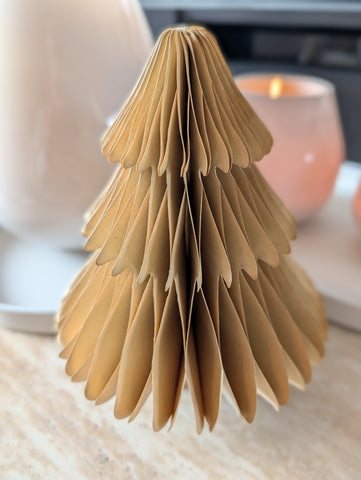 Papieren | Kerstboompje | Beige |