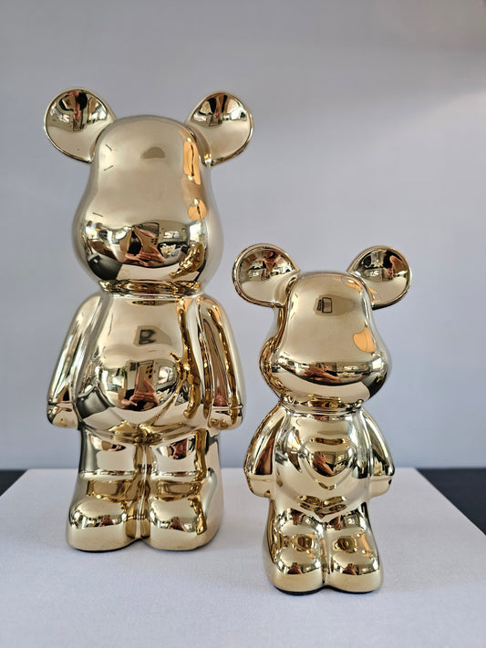 Beertjes set | Goud |