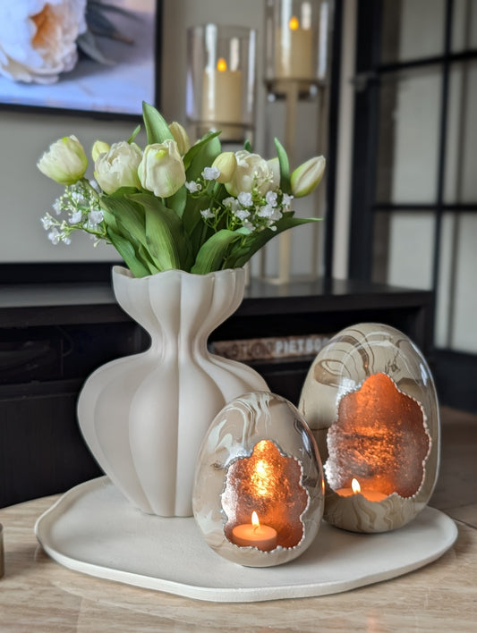 Set | Easter eggs | Beige |