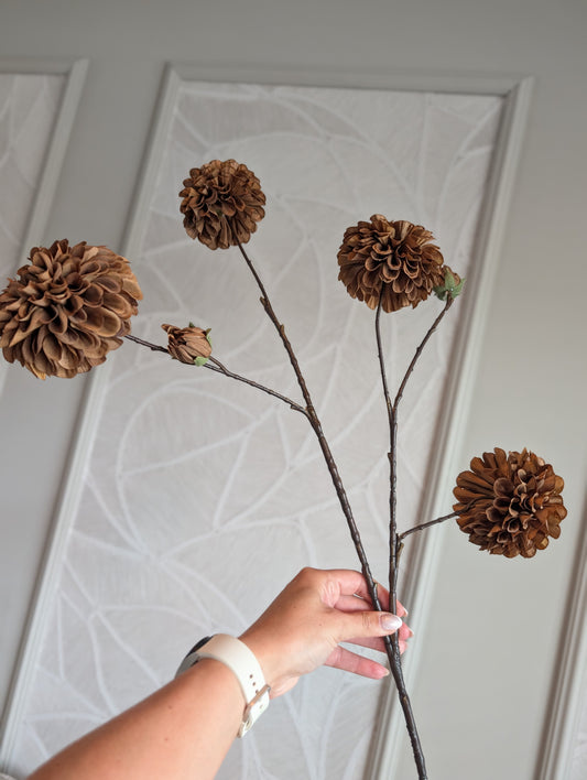 Dahlia | Bruin | 100 cm |