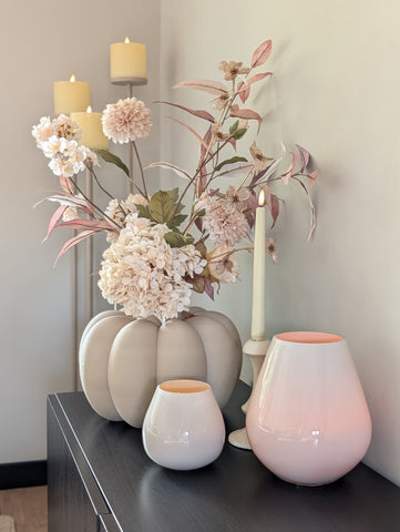 Kürbisvase | XL | Beige |
