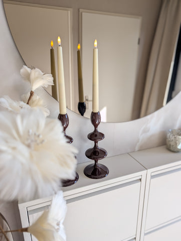 Kandelaar | Vieren | Light & Living | Bruin |