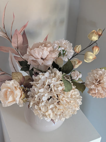 Set Beige Beauty | Vaas & Boeket |
