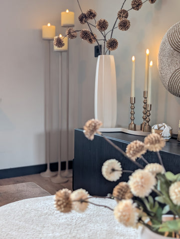 Vloerkandelaren | Beige | Branded by |