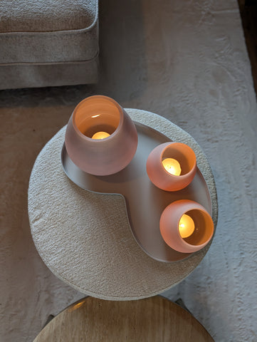 Vaas | Windlicht | Ivory mat | vase the world