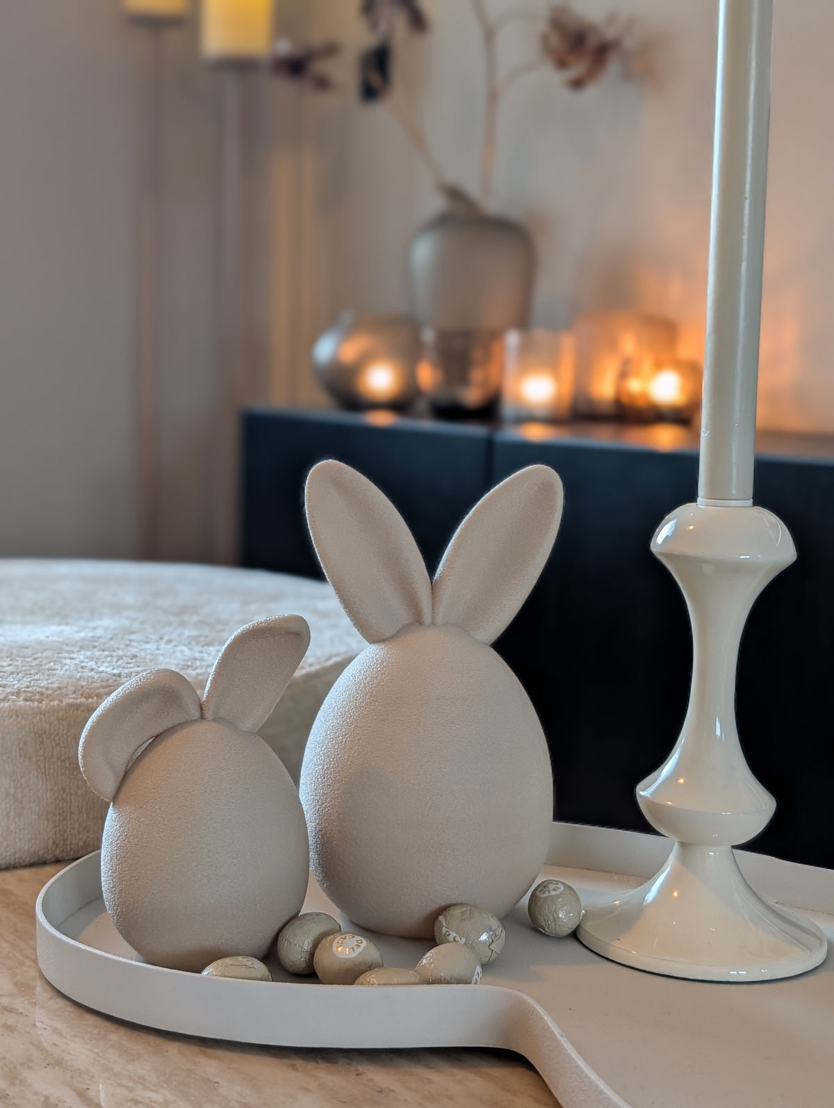 Set | Bunnies | Beige |