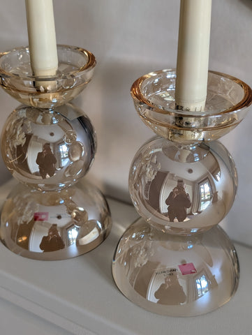 Champagne | Kristal | Kandelaar | Diga Colmore |