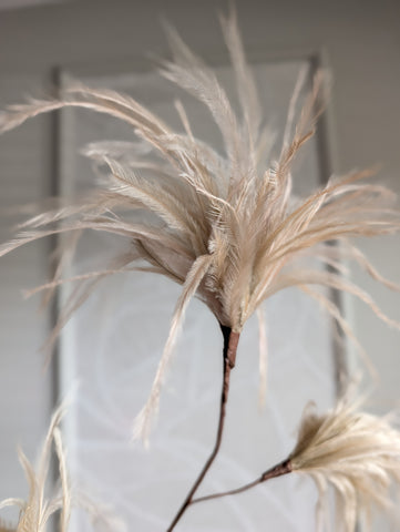 Pluim tak | Beige | 75cm |