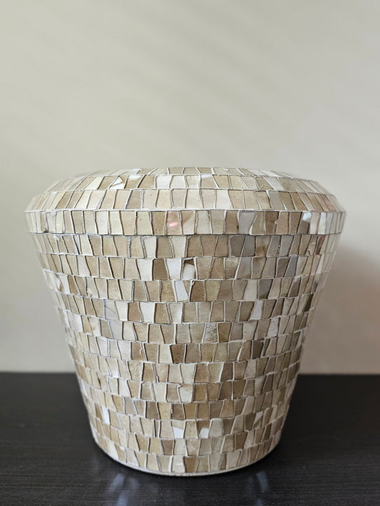 Vaas | Mosaic | Beige elegance