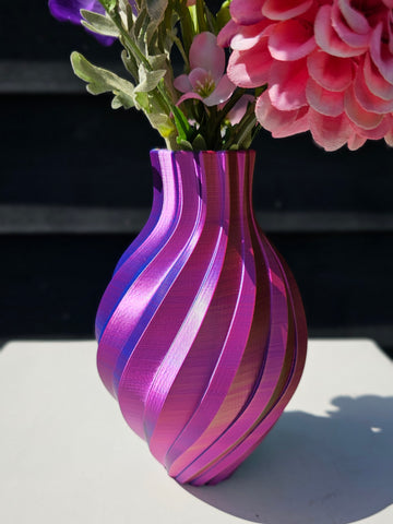 Twisted vaasje | Rainbow |