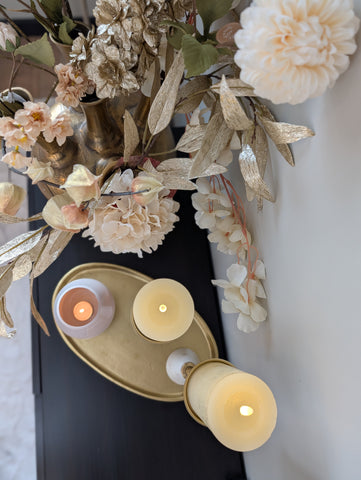 Plateau | Gold | Oval | 40cm |